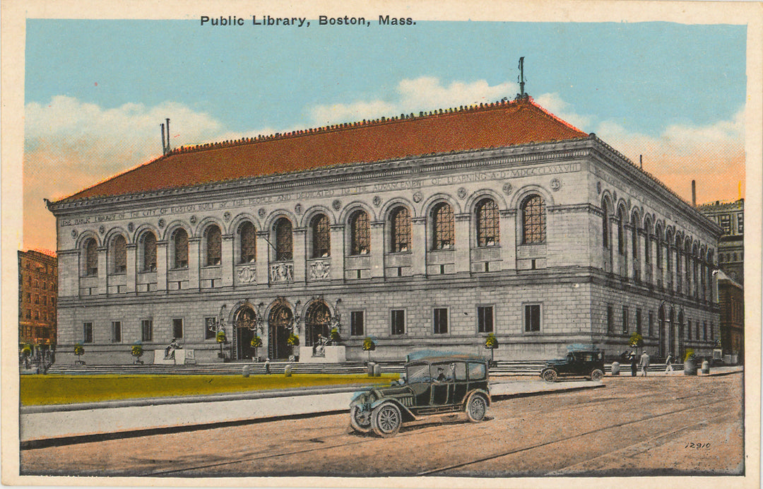 Boston Public Library, Boston, Massachusetts 02 – WardMaps LLC