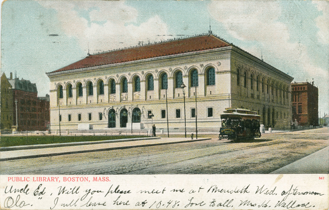 Boston Public Library, Boston, Massachusetts 03