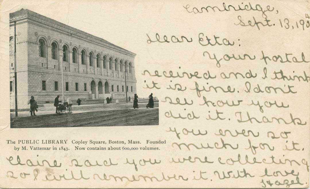 Boston Public Library, Boston, Massachusetts 05