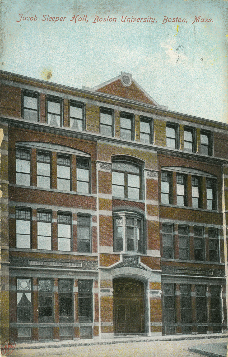 Boston University, Boston, Massachusetts: Jacob Sleeper Hall