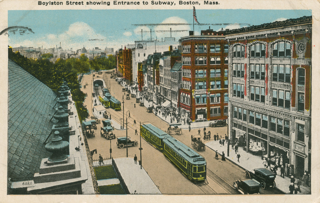 Boylston Street Subway Incline, Boston, Massachusetts 02