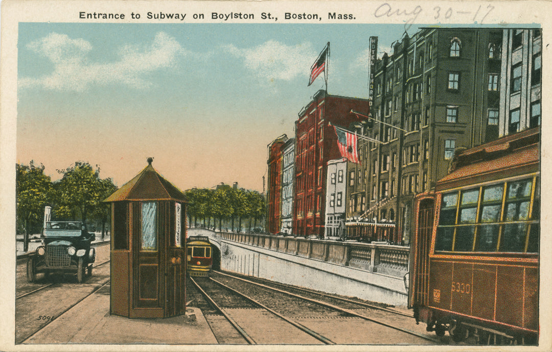 Boylston Street Subway Incline, Boston, Massachusetts 04