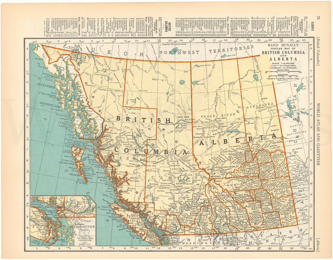 British Columbia and Alberta 1937