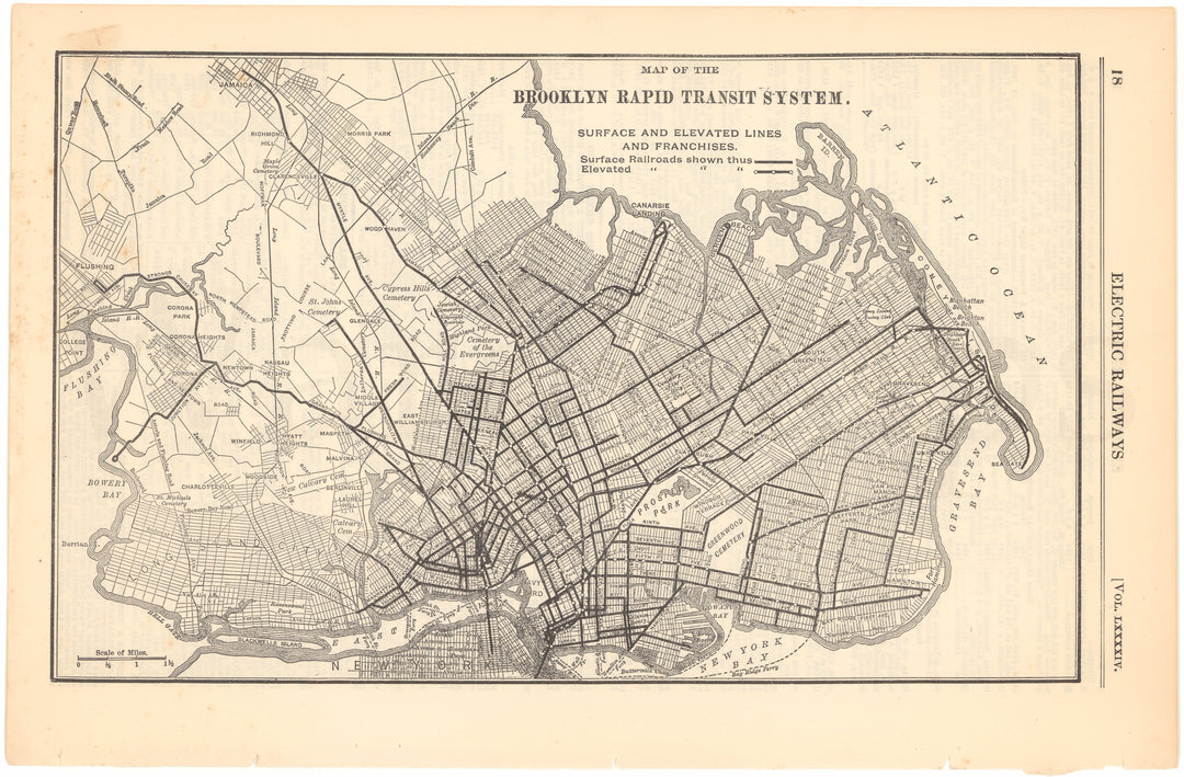 Brooklyn Rapid Transit System, New York 1912