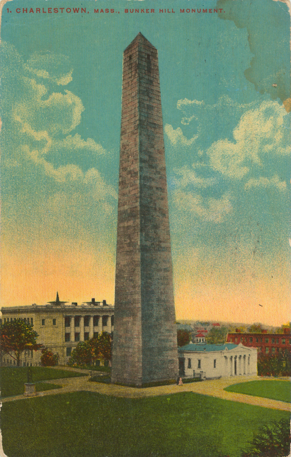 Bunker Hill Monument, Charlestown, Massachusetts 02