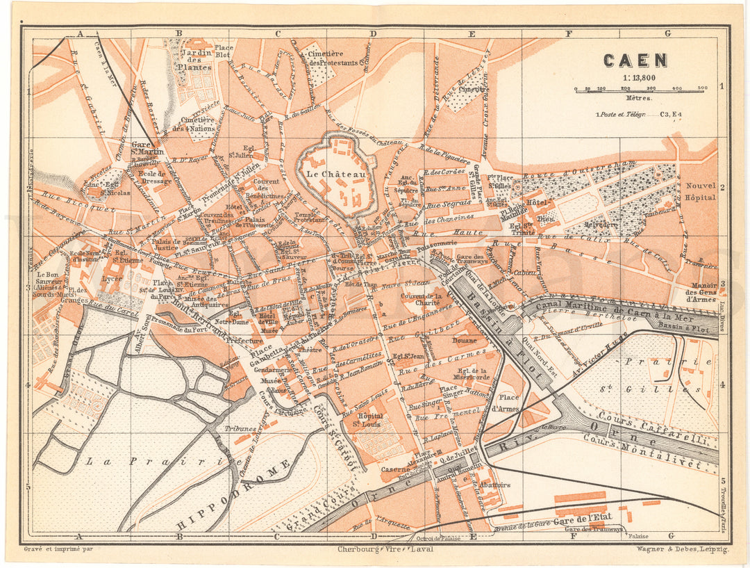 Caen, France 1913