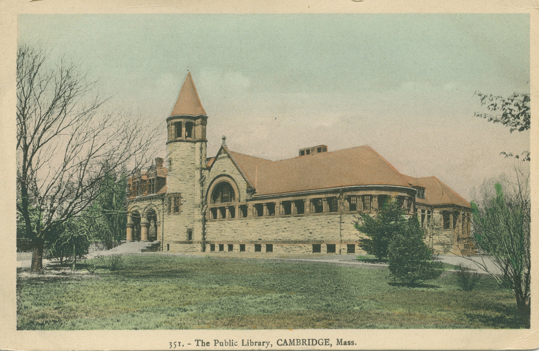 Public Library, Cambridge, Massachusetts 07