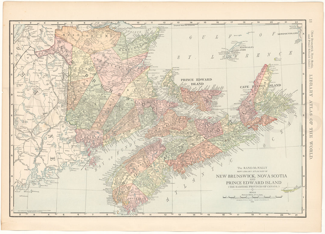 Canadian Maritimes 1912