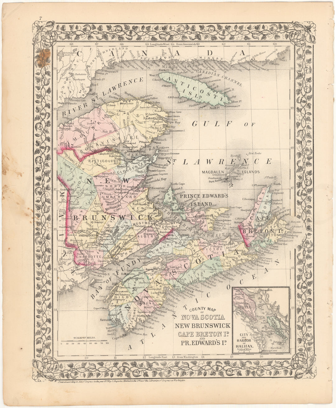 Canadian Maritimes 1875