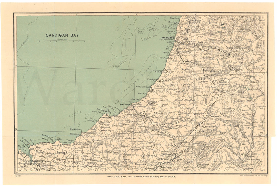 Cardigan Bay, Wales 1935-36