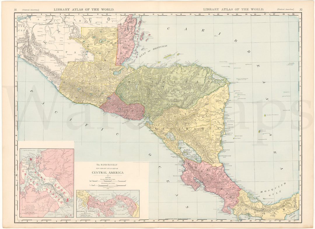 Central America 1912