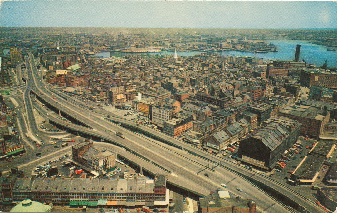 Central Artery and North End, Boston, Massachusetts