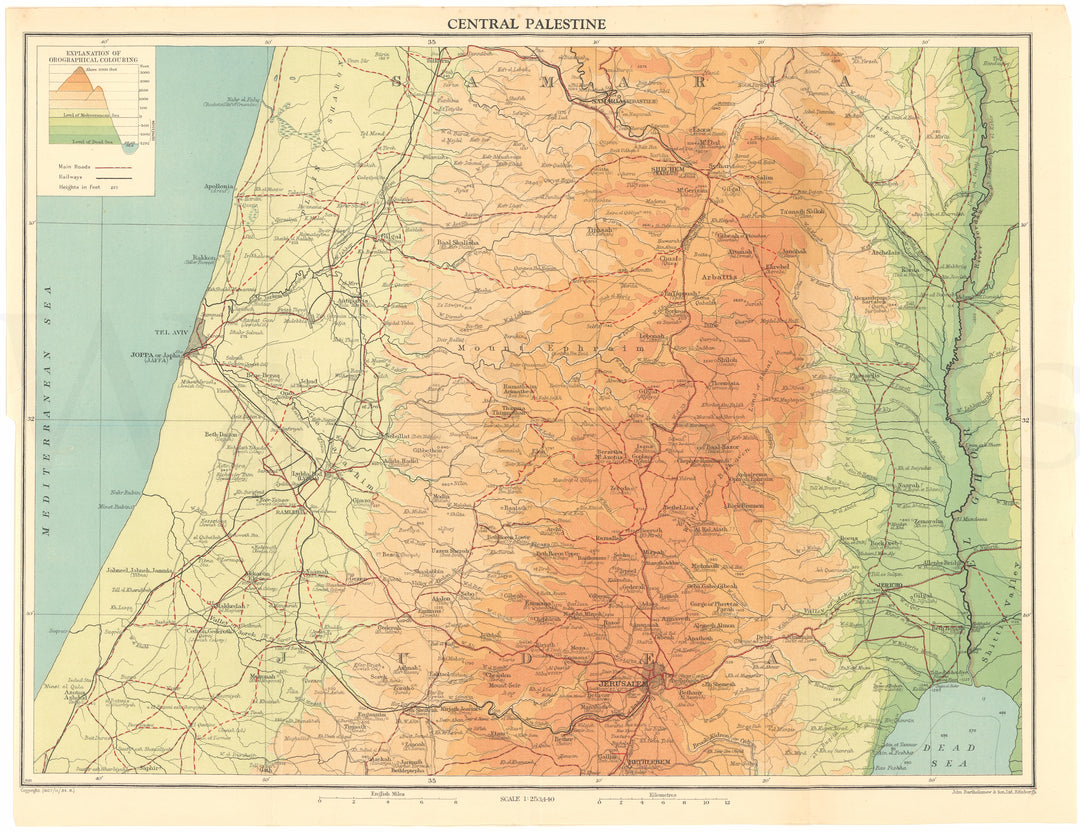 Central Palestine 1934