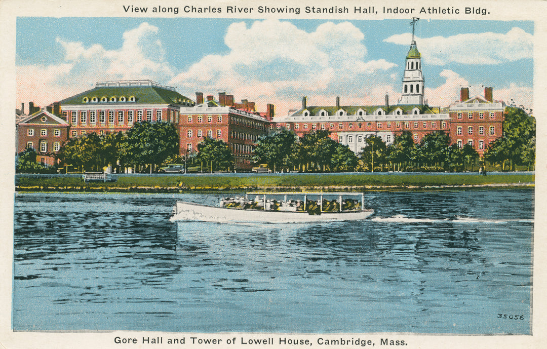 Charles River, Cambridge, Massachusetts 05 w/Harvard Standish Hall