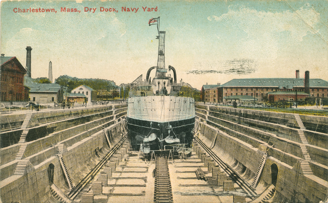 Navy Yard Dry Dock, Charlestown, Massachusetts 01