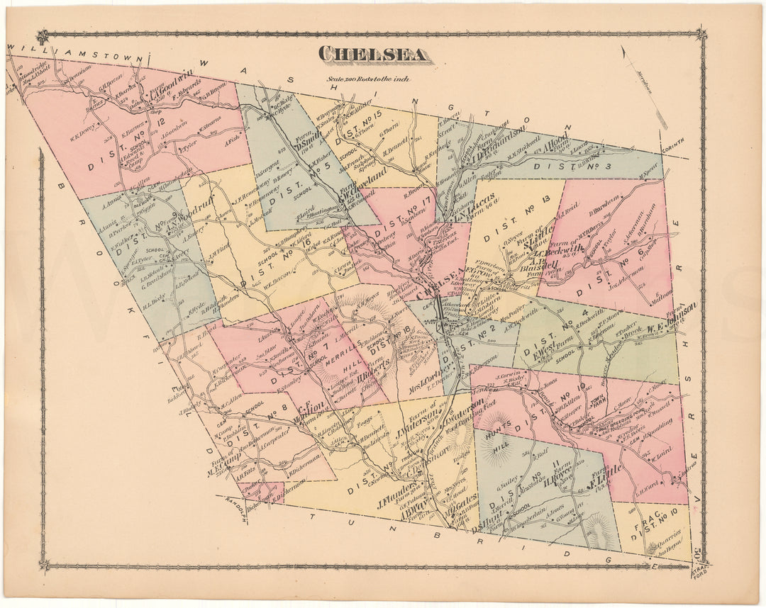 Chelsea, Vermont 1877