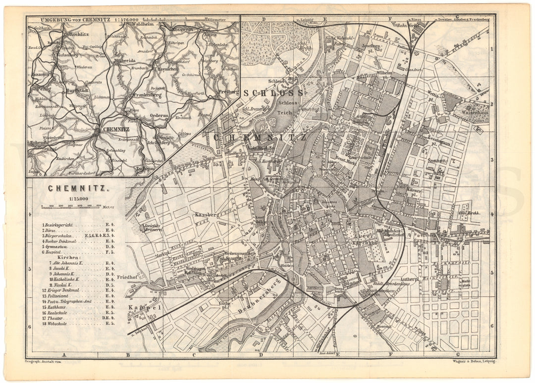 Chemnitz, Germany 1886