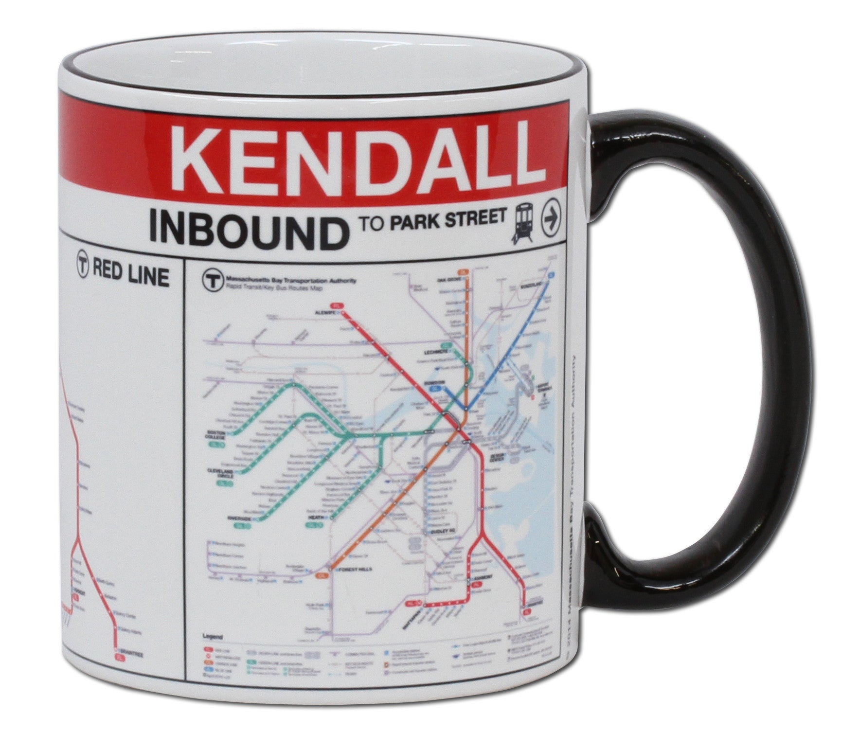 Kendall Red Line Station Mug - CLEARANCE - 25% OFF!