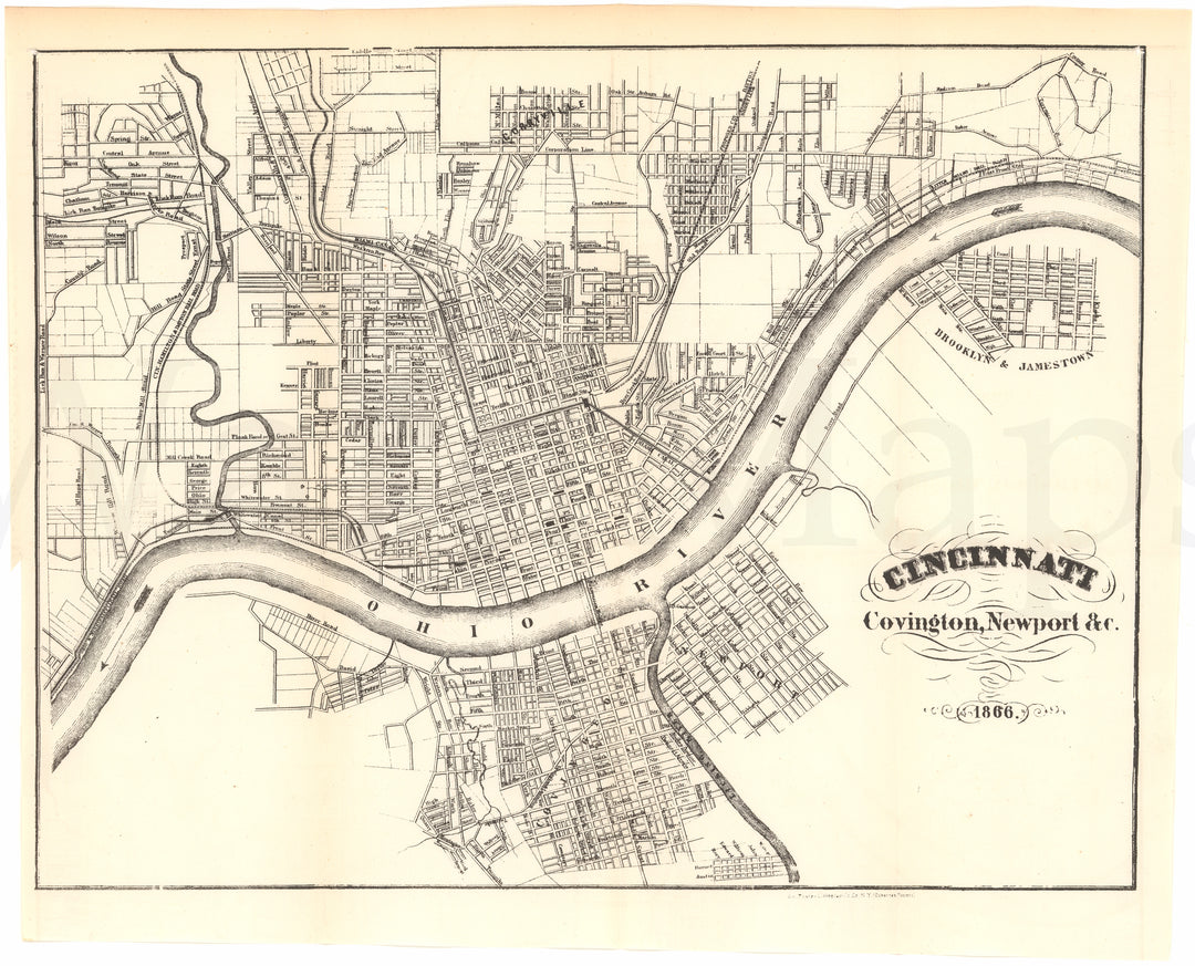 Cincinnati, Ohio 1867