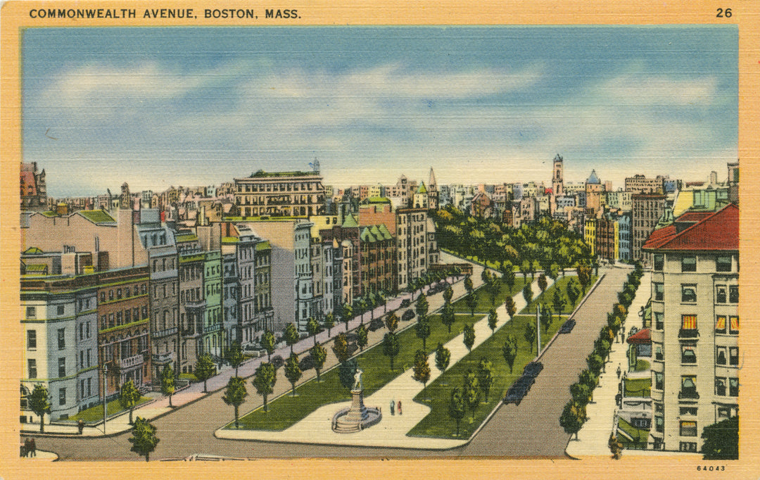 Commonwealth Avenue, Boston, Massachusetts 06