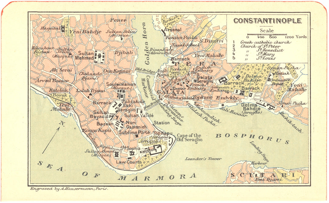Constantinople (Istanbul), Turkey 1923