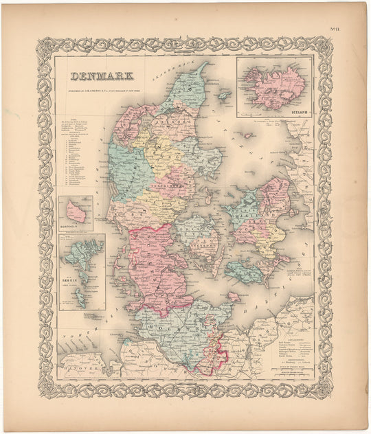 Country Maps of Denmark – WardMaps LLC