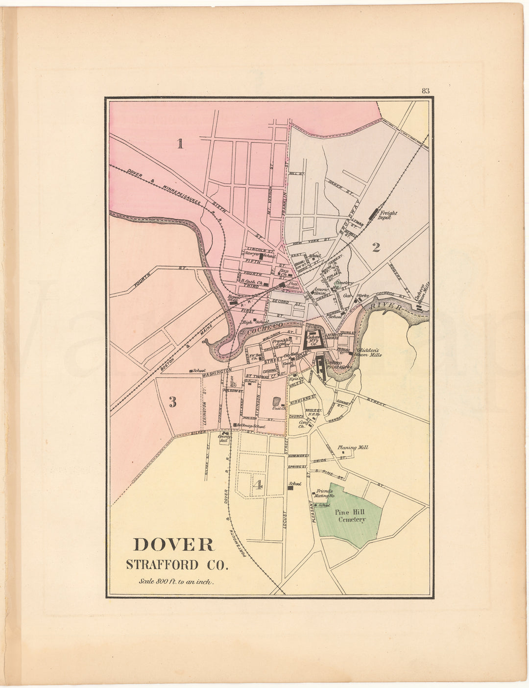 Dover, New Hampshire 1877