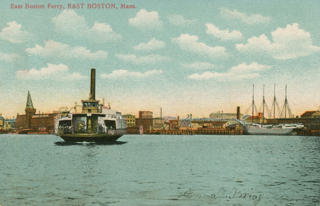 East Boston Ferry and Waterfront, Massachusetts