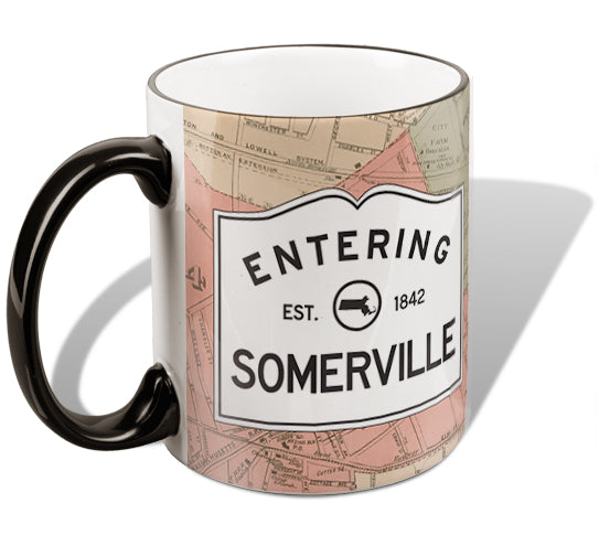 Entering Somerville, Massachusetts Mug