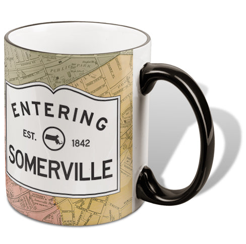 Entering Somerville, Massachusetts Mug