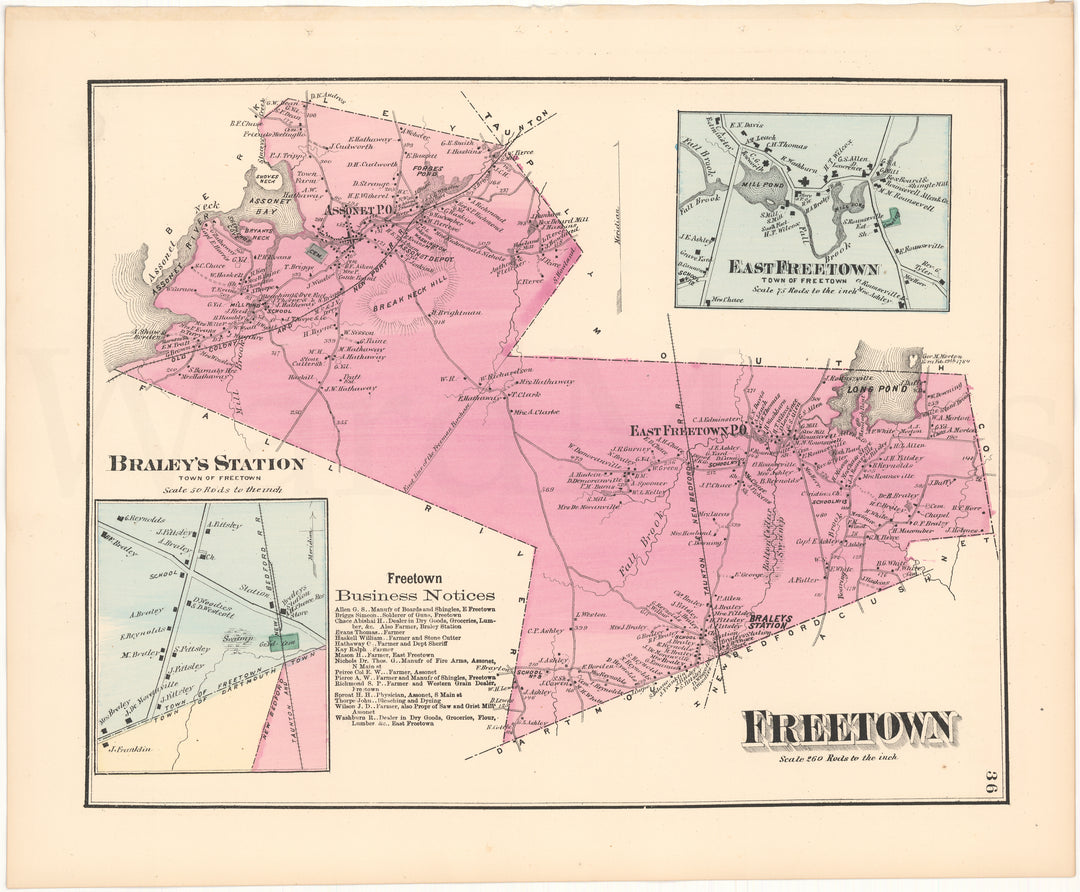 Freetown, Massachusetts 1871