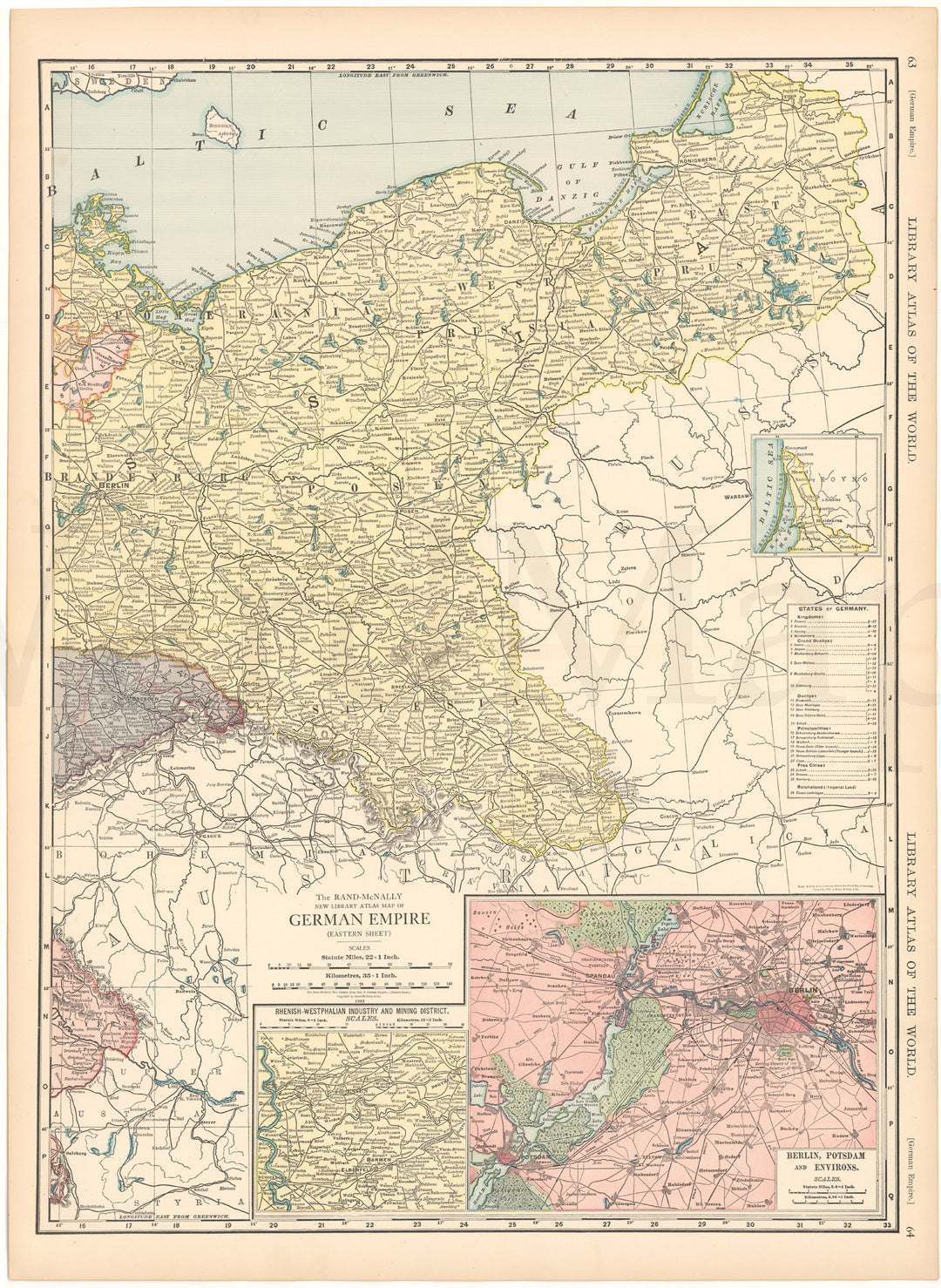 German Empire East 1912