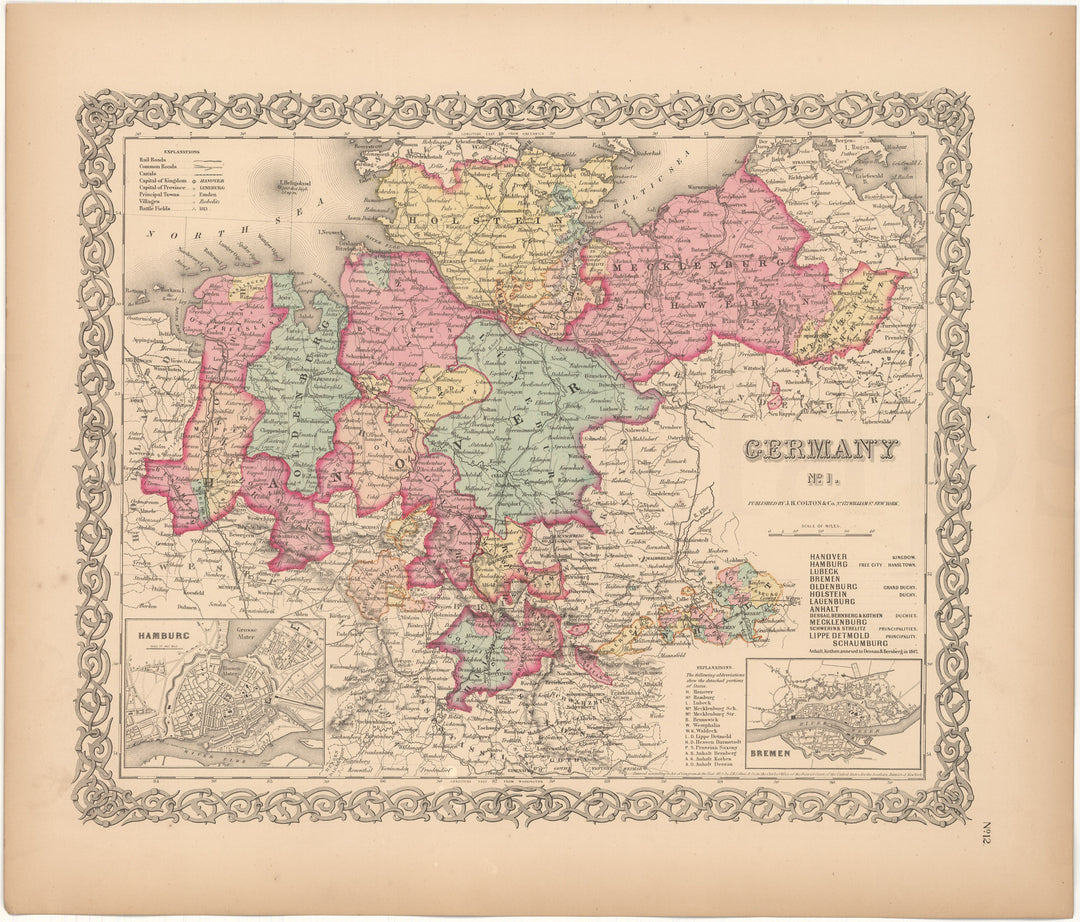 Germany 1856: Map 1