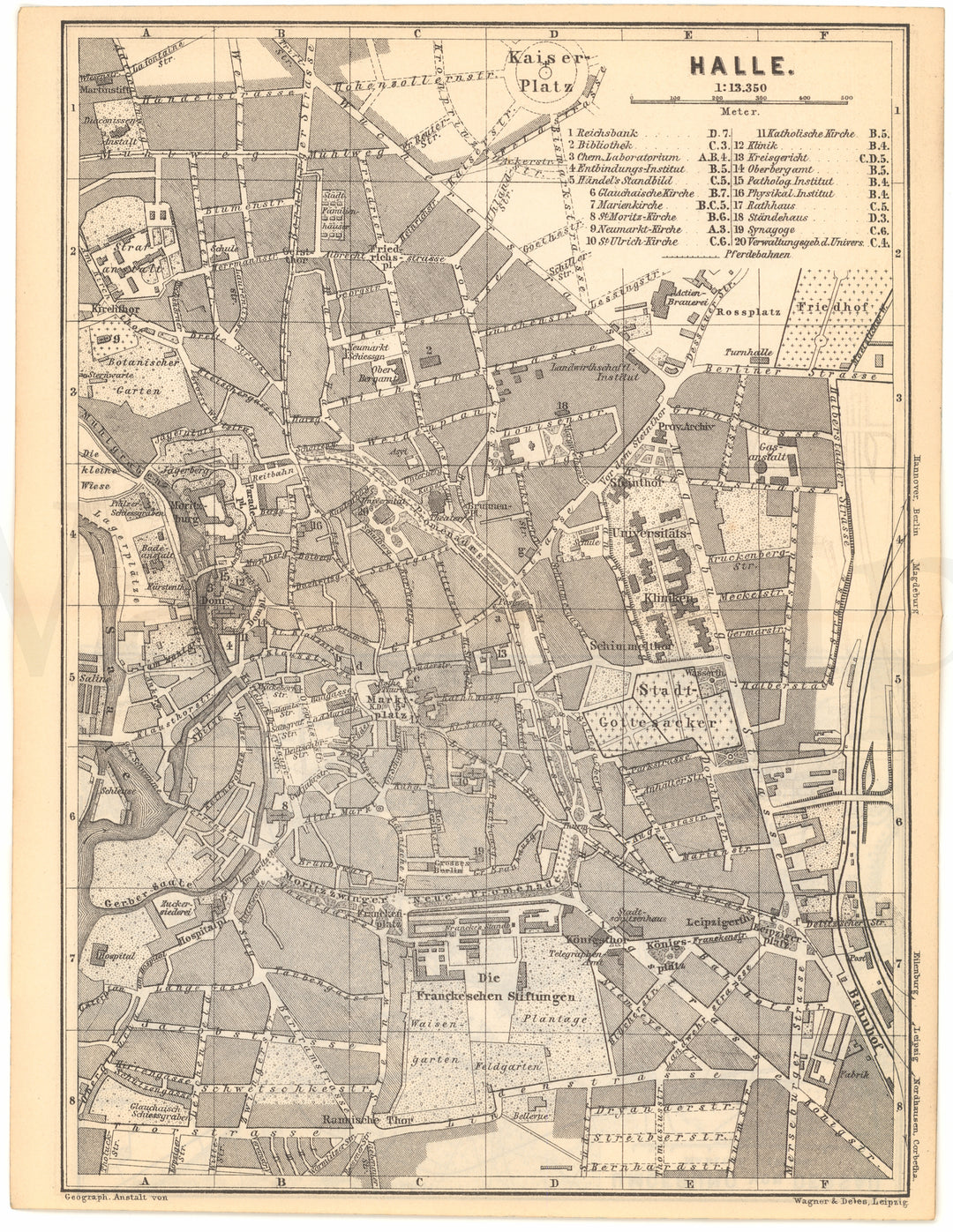 Halle (Saale), Germany 1886