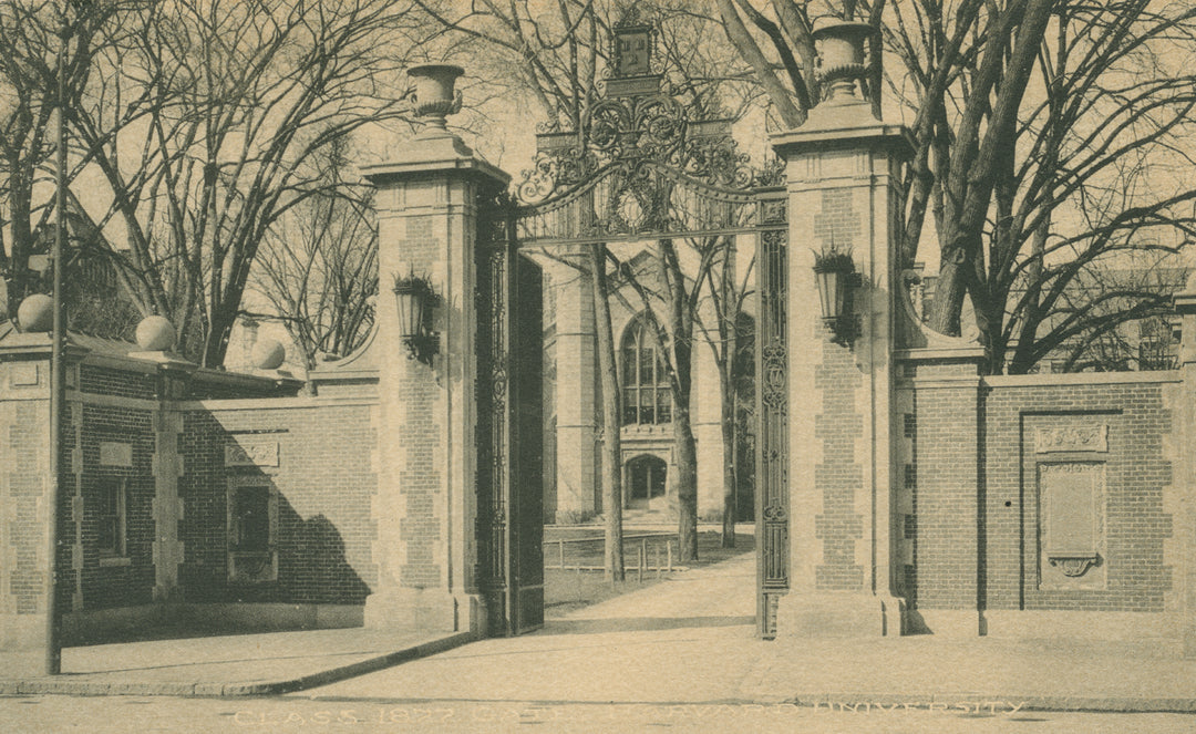 Harvard University, Cambridge, Massachusetts: Harvard Gate 02