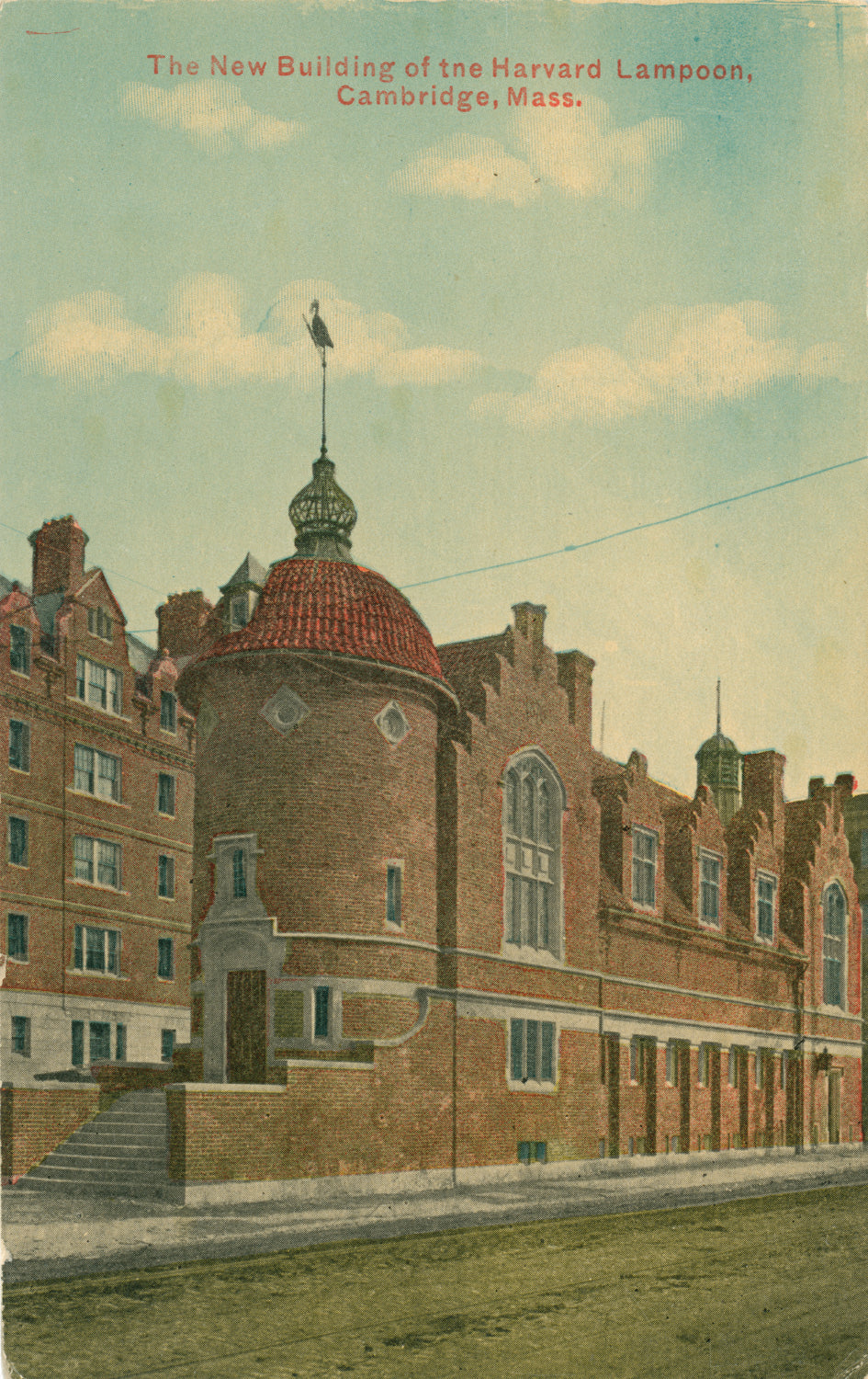 Harvard University, Cambridge, Massachusetts: Harvard Lampoon Building