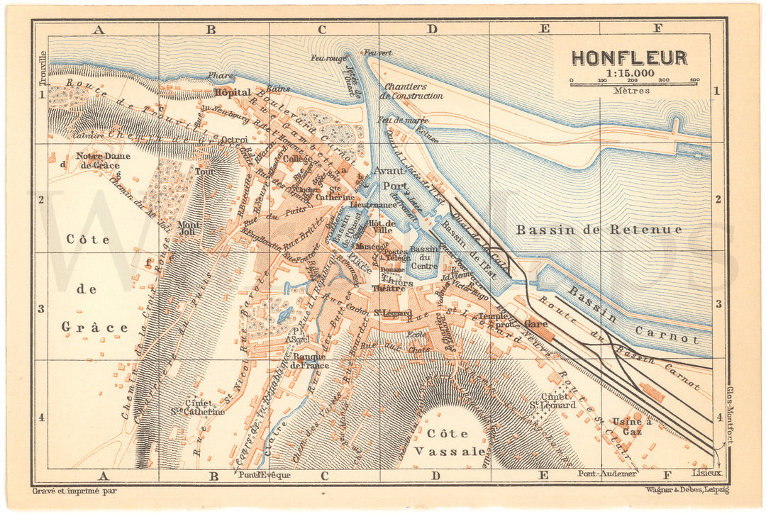 Honfleur, France 1913