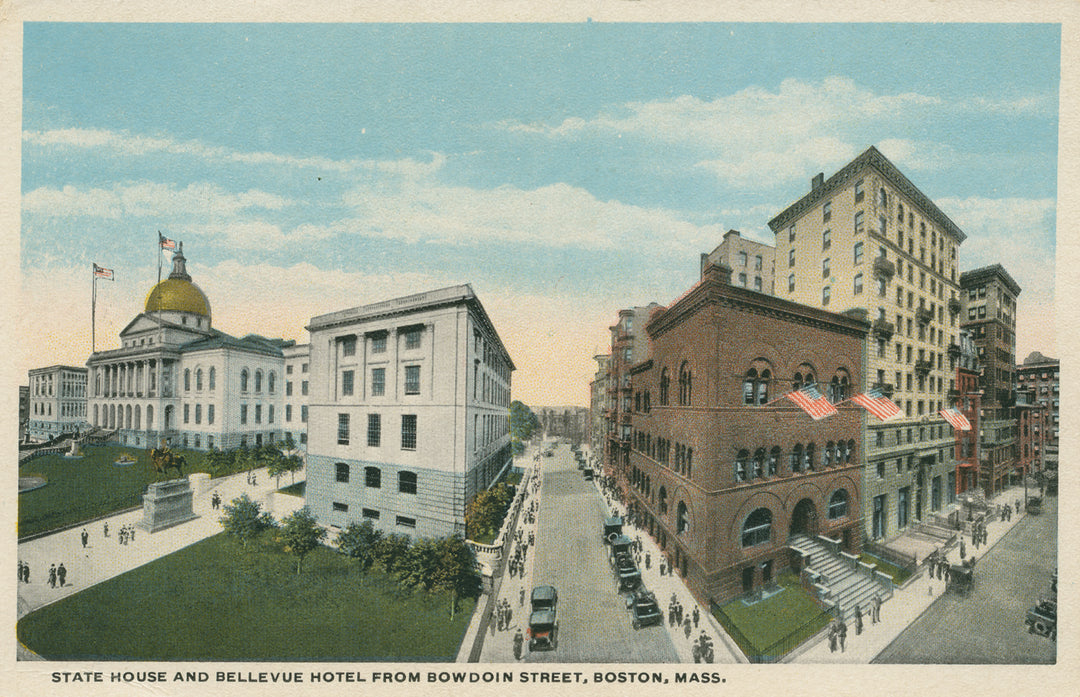 Hotel Bellevue and State House, Boston, Massachusetts 03