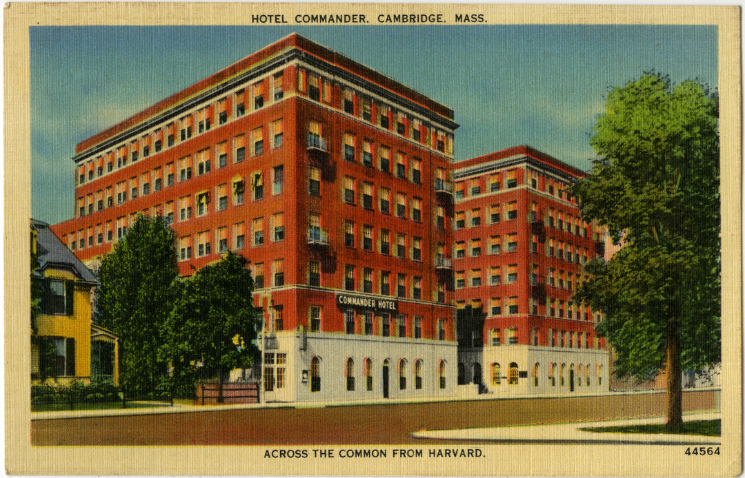 Hotel Commander, Cambridge, Massachusetts 02