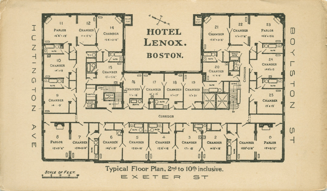 Hotel Lenox, Boston, Massachusetts 01