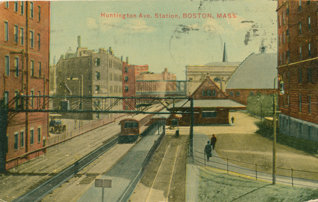 Huntington Avenue Station, Back Bay, Boston, Massachusetts