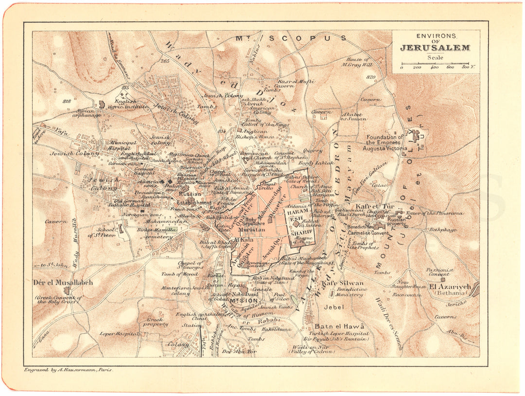 Jerusalem Environs 1923