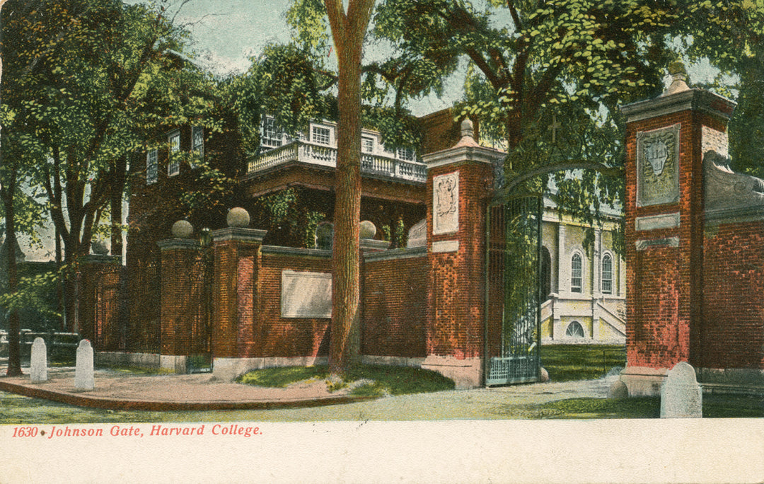Harvard University, Cambridge, Massachusetts: Johnston Gate 02
