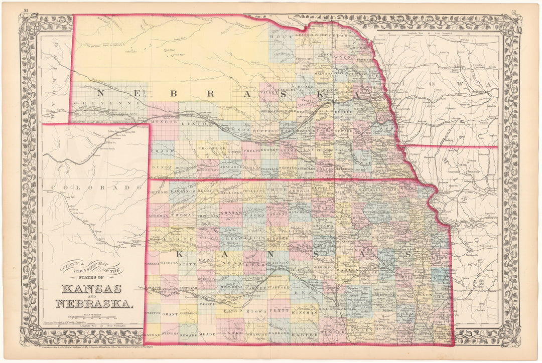 Kansas and Nebraska 1875