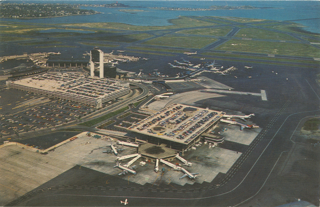 Logan Airport, Boston, Massachusetts: Aerial View