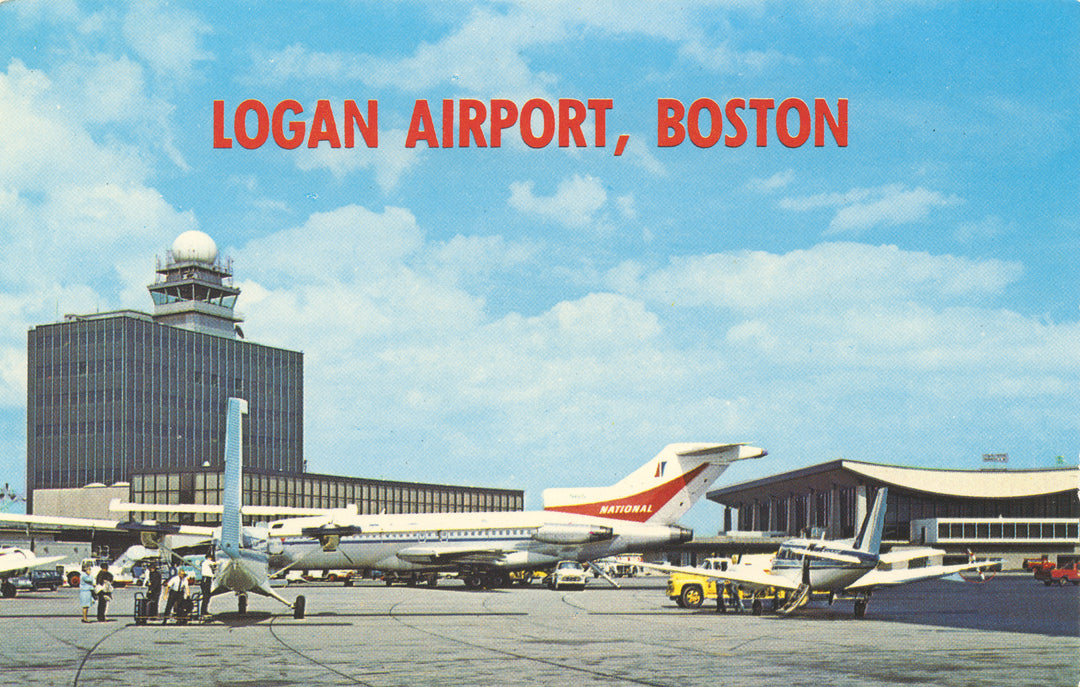 Logan Airport, Boston, Massachusetts: National Airlines