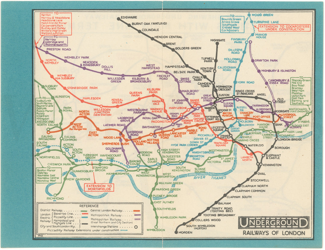 London (England) Underground 1931-32