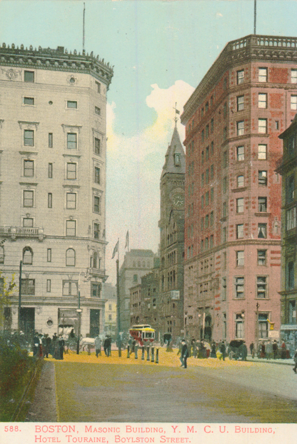 Masonic Building and YMCU, Boston, Massachusetts