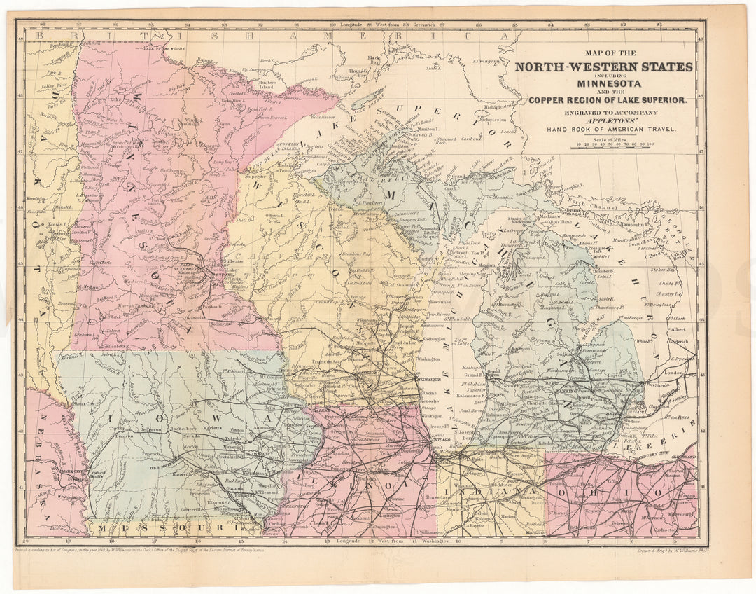 United States 1867: Mid-West North