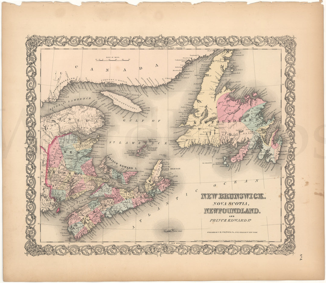 Canadian Maritimes 1856